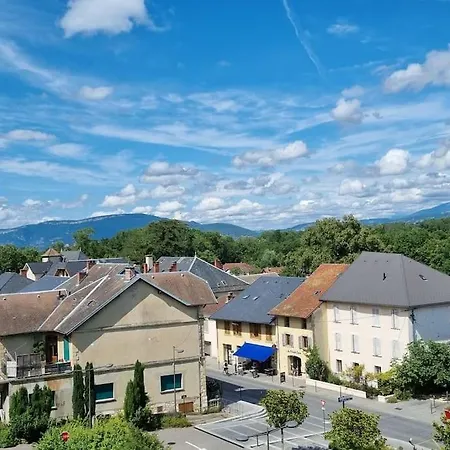 Appartement Avec Vue Panoramique Sur Les Montagnes Le Bourget-du-Lac Exterior foto